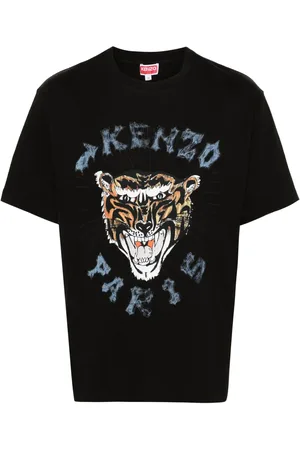 Kenzo Tiger Head cotton T-shirt