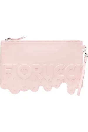 Fiorucci Melted leather clutch bag