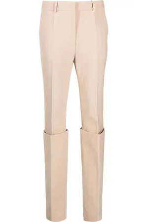 Sportmax Layered tapered-leg trousers