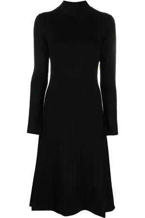 Joseph Long-sleeve midi dress