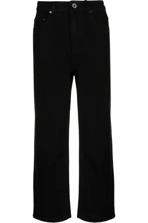 Self-Portrait High-waisted cropped jeans