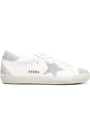 Golden Goose Super-Star glitter-embellished sneakers