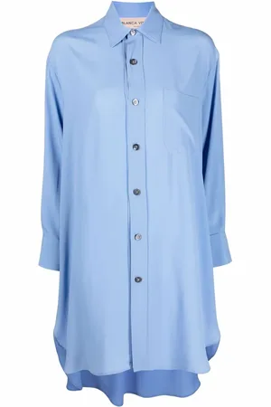BLANCA Patch-pocket shirt dress