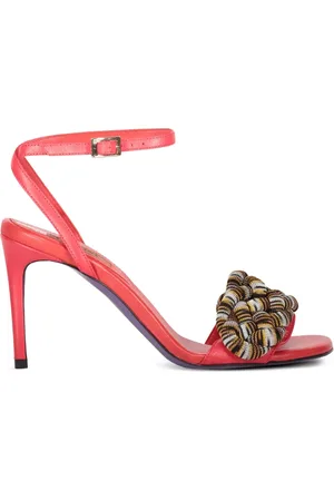 Missoni 90mm stripe-detail sandals