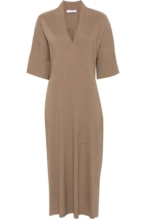 Fabiana Filippi V-neck midi dress