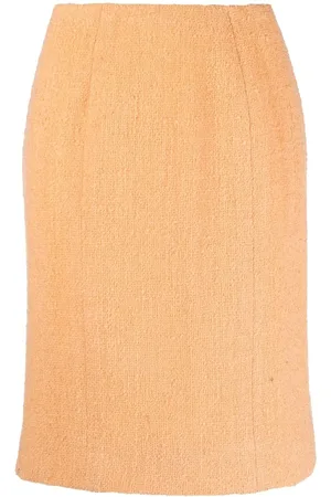 CHANEL 1980s high-waisted pencil skirt