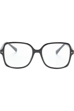 Chiara Ferragni Star-stud square-frame glasses