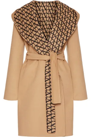 VALENTINO GARAVANI Toile Iconographe double coat