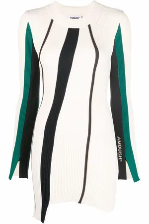 AMBUSH Logo ribbed-knit jumper