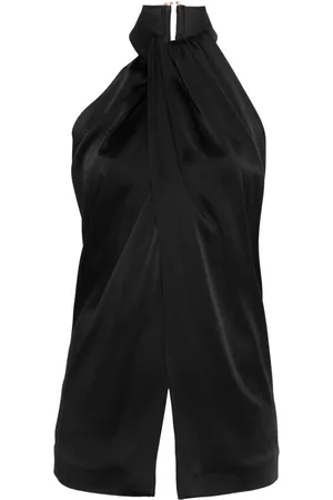 Stella McCartney Satin halterneck tank top