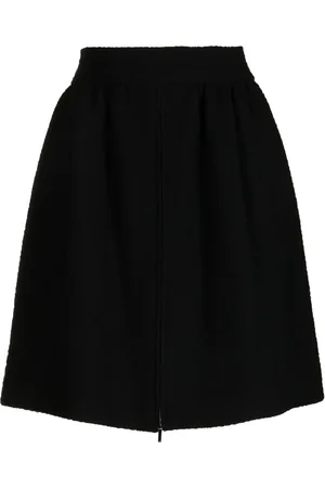 CHANEL 2015 boucl?? A-line miniskirt