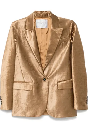 FORTE FORTE Crushed-velvet blazer