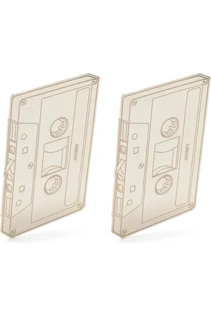 AMBUSH Cassette tape drop earrings