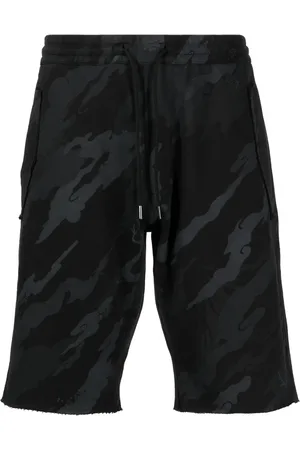 Maharishi Bonsai Forest-print cotton shorts