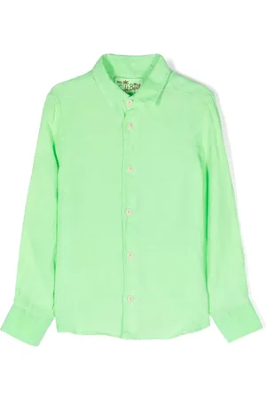 MC2 SAINT BARTH Button-up linen shirt