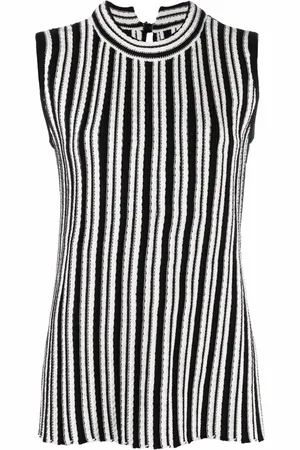 Jil Sander Rib-knit sleeveless top