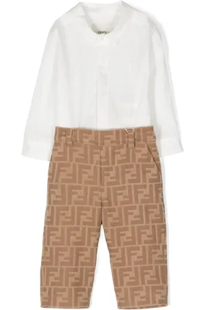 Fendi FF-motif trousers set (set of two)