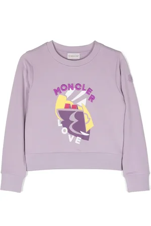 Moncler Embroidered-logo long-sleeve sweatshirt