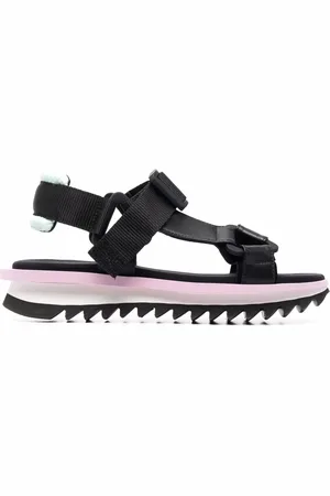GREY MER Chunky buckle-fastening sandals