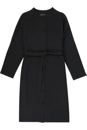 AGNÈS B. Belted single-breasted coat