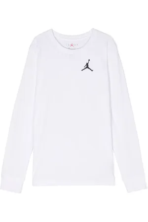 Jordan Jumpman-embroidered long-sleeve T-shirt