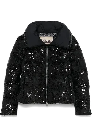 HERNO Sequin-embellished jacket