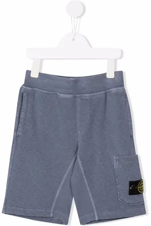 Stone Island Logo-patch Bermuda shorts