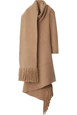 Burberry Wool Blend Scarf Dress