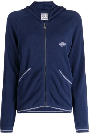 CHANEL 2005 Sports Line hooded track jacket