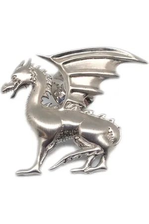 Hermès 1990-2000s Dragon brooch pin