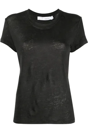 IRO Short-sleeve linen T-shirt