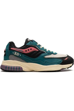 Saucony 3D Grid Hurricane "Midnight Swimming" sneakers