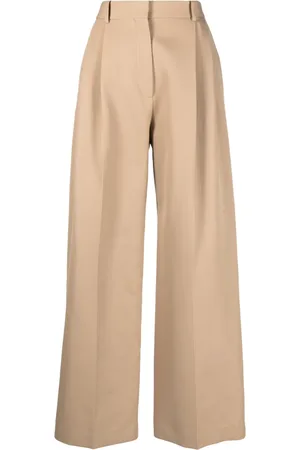 Calcaterra Wide-leg tailored-cut trousers