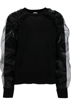 NOIR KEI NINOMIYA Cut-out detailing jumper