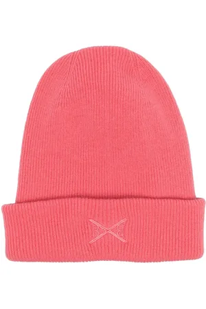 Barrie Embroidered-logo knit beanie