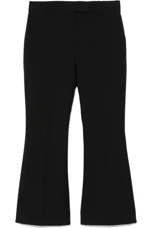 Alexander McQueen Pressed-crease trousers