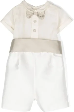 LA STUPENDERIA Bow-tie detail romper