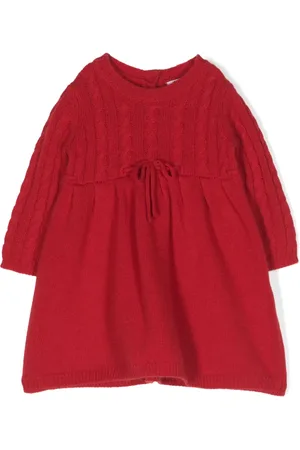 Il gufo Long-sleeve virgin wool dress