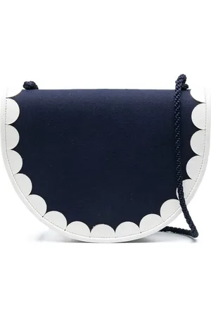 Saint Laurent 1980s scallop-edge crossbody bag