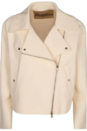HERNO Zip-up biker jacket