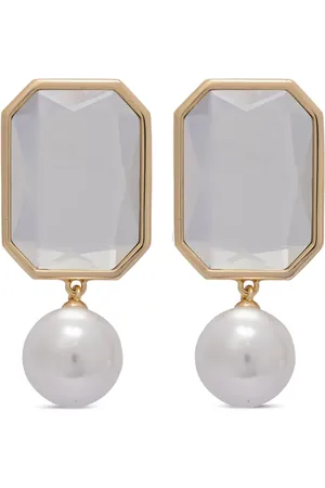 Self-Portrait Crystal-embellished earrings