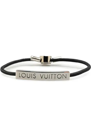 LOUIS VUITTON 2020 Stainless Steel and Nylon LV Space Bracelet costume bracelet