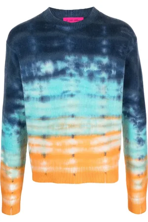 THE ELDER STATESMAN Sonar tie-dye cashmere jumper