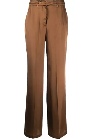 SEMICOUTURE High-waisted straight-leg trousers