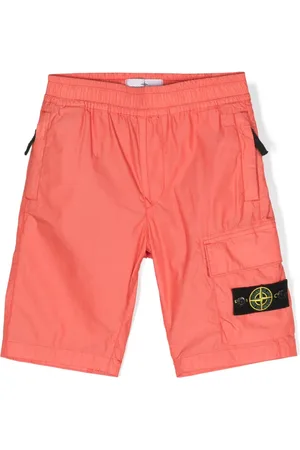 Stone Island Compass-badge cargo shorts