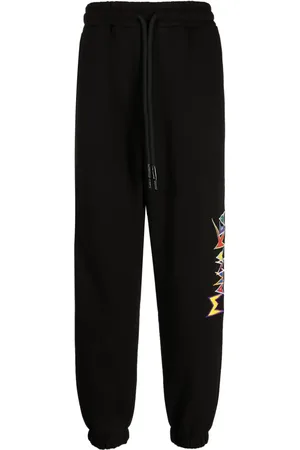 MAUNA KEA Logo-print drawstring track pants