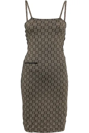 Fendi 1990-2000s sleeveless dress