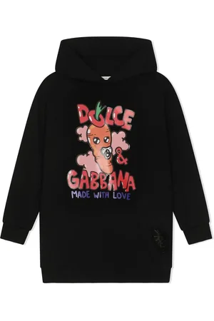 Dolce & Gabbana Logo-print hooded dress