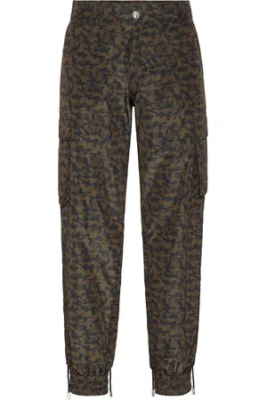 Philipp Plein Camouflage cargo trousers