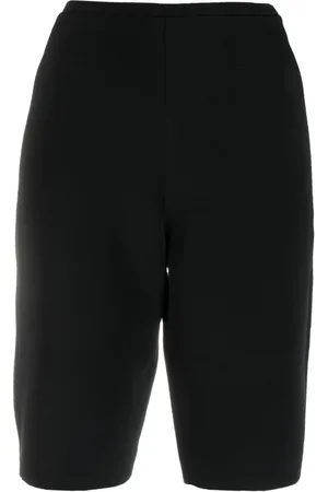 VALENTINO GARAVANI Slim-fit wool-silk shorts